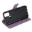 Imprint Butterfly Flower Wallet Leather Cell Phone Case for Samsung Galaxy M21/M30s - Light Purple - 4