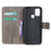 Imprint Tree Owl Leather Stylish Wallet  Stand Case for Samsung Galaxy A21s - Grey - 5