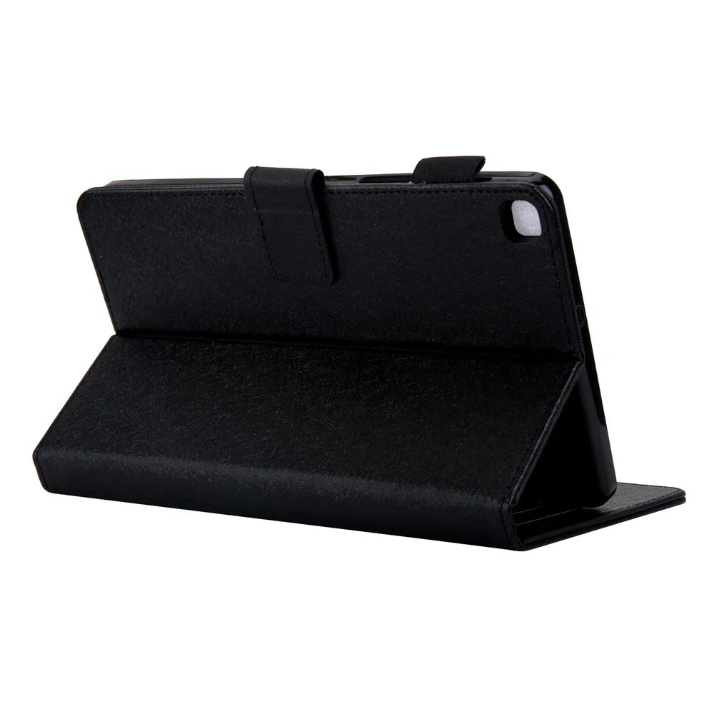 Lines Texture Cool Leather Tablet Shell for Samsung Galaxy Tab A 8.0 Wi-Fi (2019) SM-T290 - Black - 5