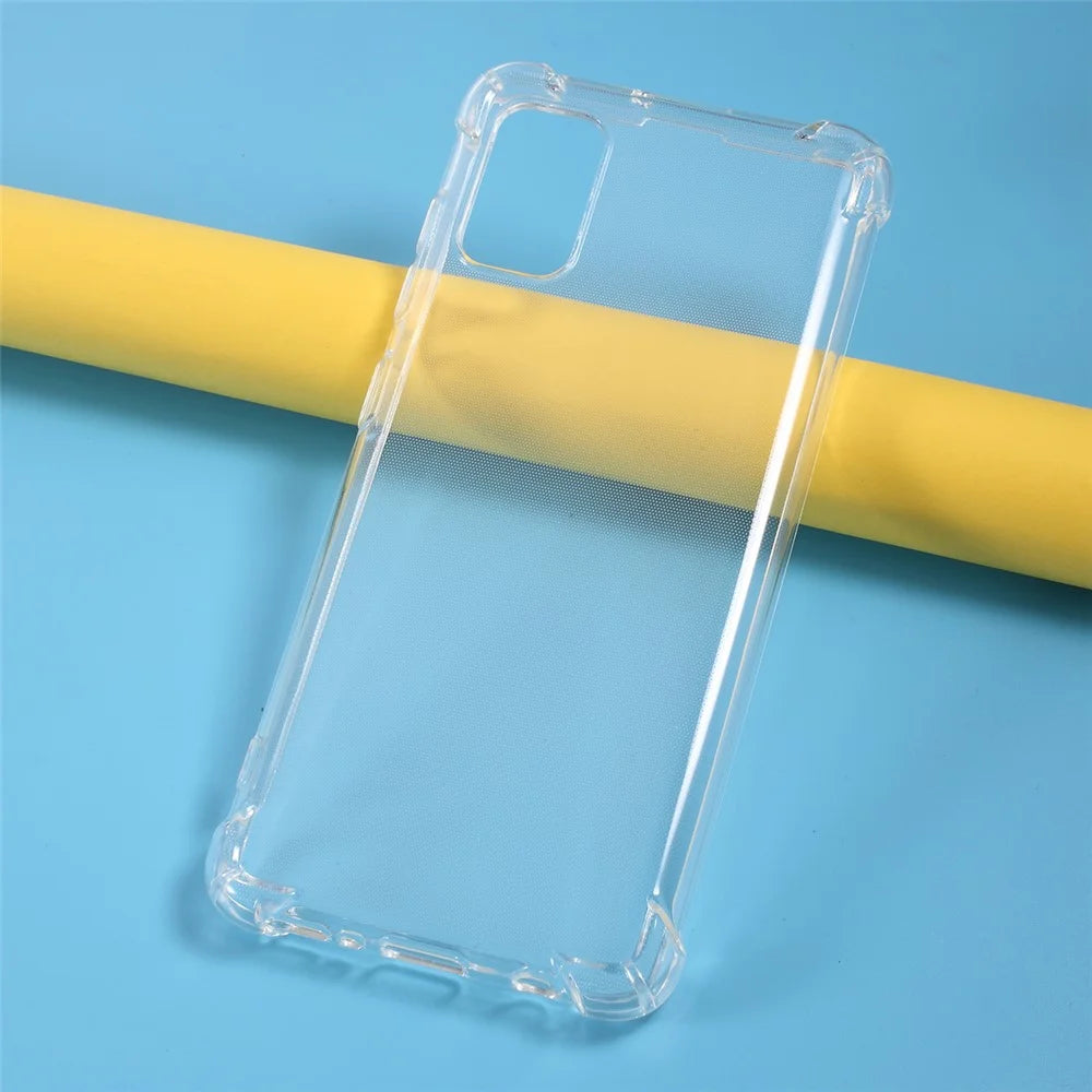 For Samsung Galaxy A41 (Global Version) Transparent Shockproof TPU Phone Case - 1