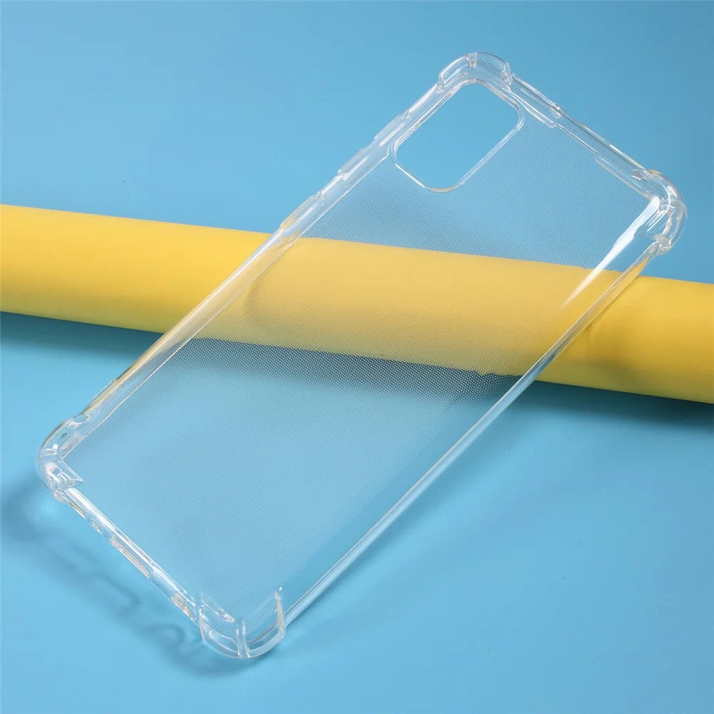 For Samsung Galaxy A41 (Global Version) Transparent Shockproof TPU Phone Case - 4