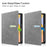 For Samsung Galaxy Tab S6 Lite (2024) / (2022) / (2020) Textured PU Leather Stand Smart Tablet Case with Pen Slot  - Grey - 4