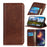 Auto-absorbed Split Leather Wallet Phone Cover for Samsung Galaxy Note20 Ultra/Note20 Ultra 5G - Dark Brown - 1