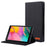 Cloth Texture Stand Leather Protector Cover for Samsung Galaxy Tab A 8.0 Wi-Fi (2019) SM-T290/T295 - Black - 1
