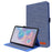 Cloth Texture Card Slots Stand Leather Protective Cover for Samsung Galaxy Tab A 8.4 (2020) T307 - Blue - 1