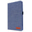 Cloth Texture Card Slots Stand Leather Protective Cover for Samsung Galaxy Tab A 8.4 (2020) T307 - Blue - 3
