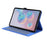 Cloth Texture Card Slots Stand Leather Protective Cover for Samsung Galaxy Tab A 8.4 (2020) T307 - Blue - 5