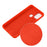 Liquid Silicone Shell Phone Case for Samsung Galaxy A21s Close-Fitting Phone Accessory - Red - 3
