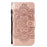 Imprint Mandala Flower Leather Shell for Samsung Galaxy A21s - Rose Gold - 2