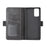 Magnet Adsorption Leather Wallet Stand Phone Case for Samsung Galaxy Note20 / Note20 5G - Black - 5