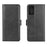 Magnet Adsorption Leather Wallet Stand Phone Case for Samsung Galaxy Note20 / Note20 5G - Black - 7