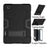 For Samsung Galaxy Tab S6 Lite (2020) / (2022) / (2024) PC TPU Hybrid Tablet Case with Kickstand - Black - 6