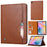 Auto-absorbed Case PU Leather Shell for Samsung Galaxy Tab S6 Lite (2020) P610 P615 / (2022) / (2024) - Brown - 1