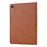 Auto-absorbed Case PU Leather Shell for Samsung Galaxy Tab S6 Lite (2020) P610 P615 / (2022) / (2024) - Brown - 3