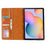 Auto-absorbed Case PU Leather Shell for Samsung Galaxy Tab S6 Lite (2020) P610 P615 / (2022) / (2024) - Brown - 6