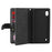 Zipper Pocket 9 Card Slots Leather Wallet Cover for Samsung Galaxy A10 - Black - 6