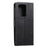 Retro Splicing Style Wallet Stand Flip Leather Case for Samsung Note 20 Ultra / Note 20 Ultra 5G - Black - 5