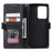 Retro Splicing Style Wallet Stand Flip Leather Case for Samsung Note 20 Ultra / Note 20 Ultra 5G - Black - 6