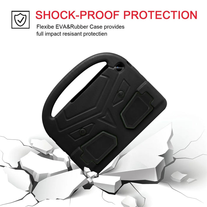 Sparrow Style Shockproof Kickstand EVA Tablet Cover for Samsung Galaxy Tab S6 Lite (2020) / (2022) / (2024) - Black - 3