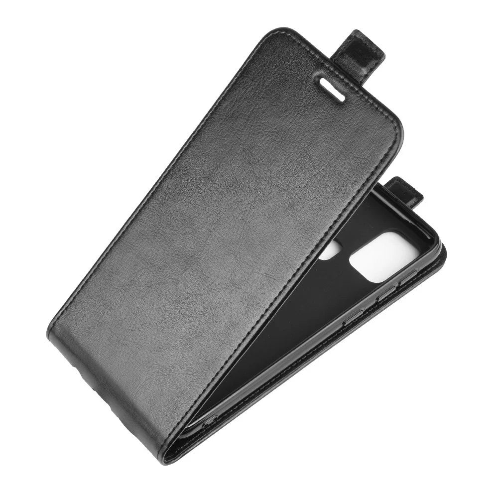 Crazy Horse Vertical Flip Leather Mobile Phone Casing for Samsung Galaxy M31 - Black - 4