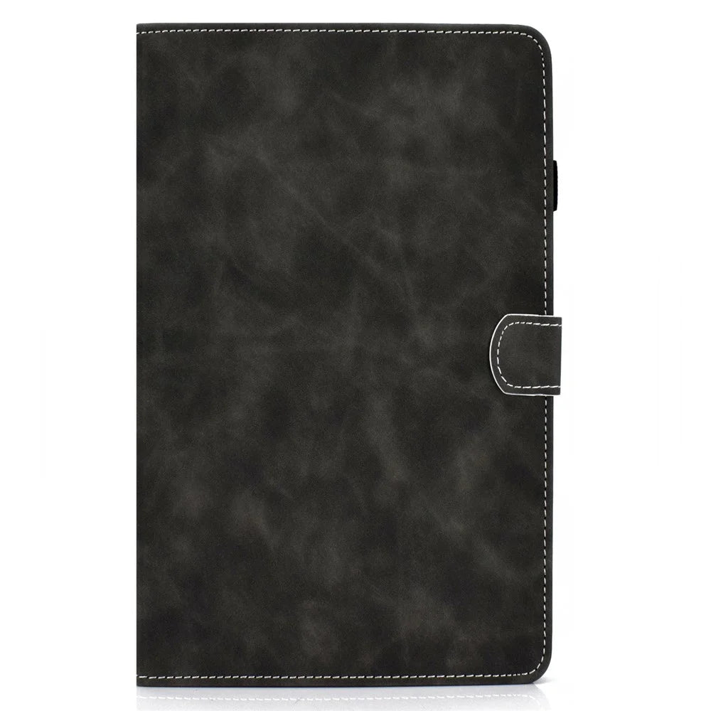 Stand Leather Card Holder Case for Samsung Galaxy Tab S6 Lite (2020) P615 P610 / (2022) / (2024) - Black - 2