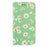 Daisy Pattern Flash Powder Phone Case Card Holder Leather Shell for Samsung Galaxy A51 SM-A515/M40S - Green - 1