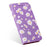 Daisy Pattern Flash Powder Style PU Leather Shell for Samsung Galaxy S20 Plus - Purple - 5