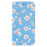 Daisy Style Cover Flash Powder Leather Case for Samsung Galaxy A21 - Blue - 2
