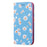 Daisy Style Cover Flash Powder Leather Case for Samsung Galaxy A21 - Blue - 4