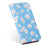 Daisy Style Cover Flash Powder Leather Case for Samsung Galaxy A21 - Blue - 6