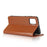 Crazy Horse Wallet Stand Genuine Leather Case for Samsung Galaxy A31 - Brown - 5