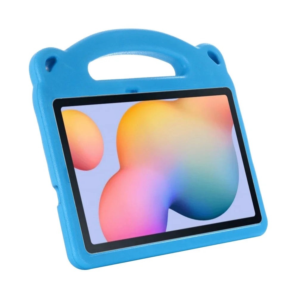 Panda Style Shockproof Kickstand EVA Tablet Case for Samsung Galaxy Tab S6 Lite (2024) / S6 Lite (2022) / S6 Lite (2020) - Blue - 3