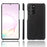 Crazy Horse Skin PU Leather Coated PC Shell Hard Case for Samsung Galaxy Note20 / Note20 5G - Black - 1