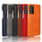 Crazy Horse Skin PU Leather Coated PC Shell Hard Case for Samsung Galaxy Note20 / Note20 5G - Black - 5