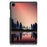 Pattern Printing Tri-fold Stand Leather Smart Case for Samsung Galaxy Tab A7 10.4 (2020) - Trees - 3