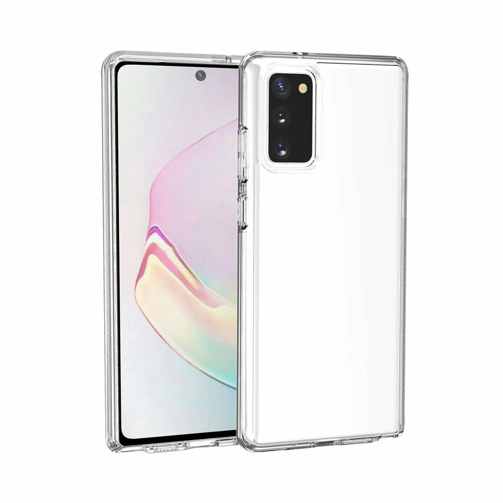 Transparent PC + TPU Case for Samsung Galaxy Note20 4G/5G - Transparent - 1