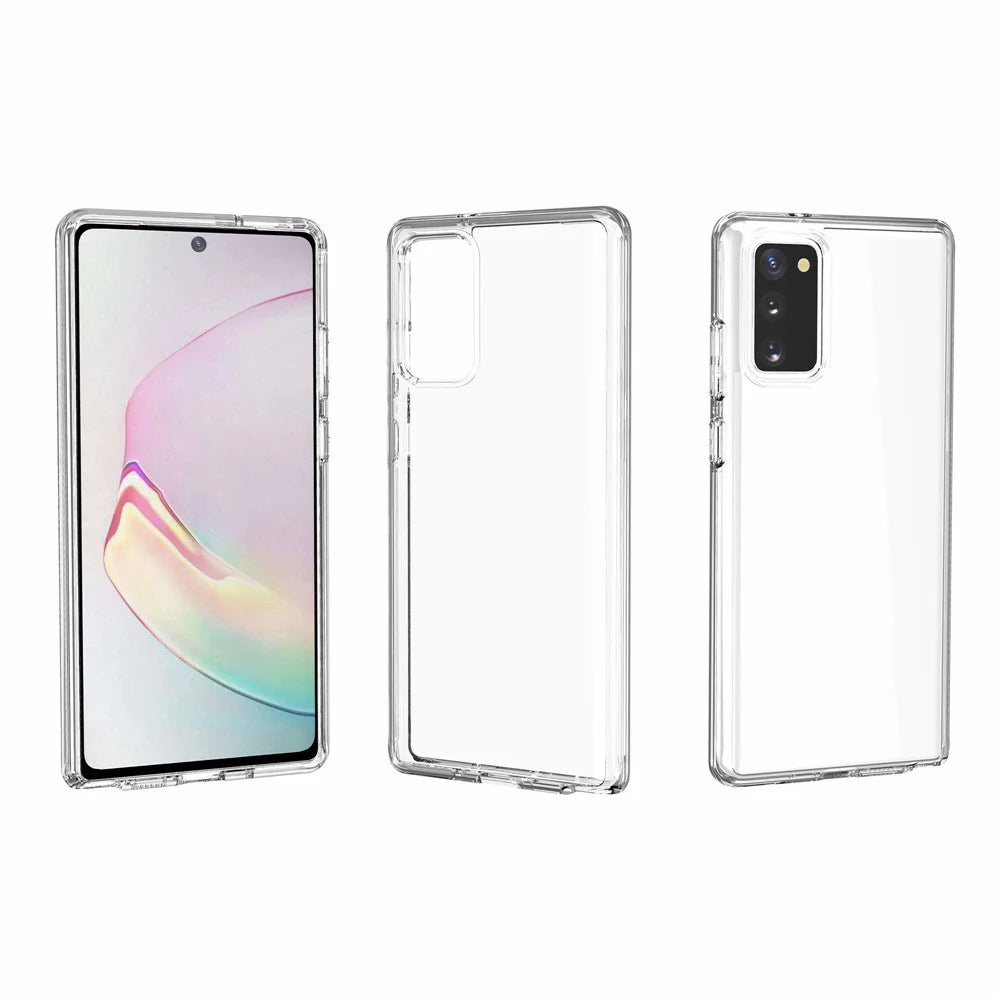 Transparent PC + TPU Case for Samsung Galaxy Note20 4G/5G - Transparent - 4
