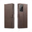 LC.IMEEKE Leather Wallet Stand Cover Cell Phone Case for Samsung Galaxy Note20/Note20 5G - Coffee - 1