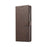 LC.IMEEKE Leather Wallet Stand Cover Cell Phone Case for Samsung Galaxy Note20/Note20 5G - Coffee - 2