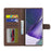 LC.IMEEKE Leather Wallet Stand Cover Cell Phone Case for Samsung Galaxy Note20/Note20 5G - Coffee - 4