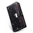 Glittery Starry Style Laser Carving Leather Unique Shell for Samsung Galaxy A31 - Black - 2