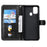 Zipper Pocket Leather Wallet Stand Case for Samsung Galaxy M31 - Black - 5