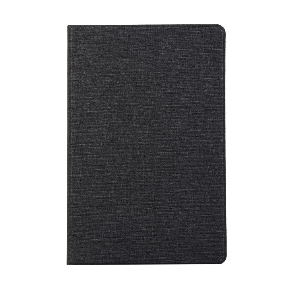 Cloth Texture PU Leather Stand Tablet Cover for Samsung Galaxy Tab S7 T870 T875 / S8 - Black - 4