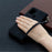 Litchi Skin Wallet Leather Stand Case for Samsung Galaxy A21s - Black - 6