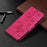Imprint Butterfly Leather Wallet Case for Samsung Galaxy A21s - Rose - 7