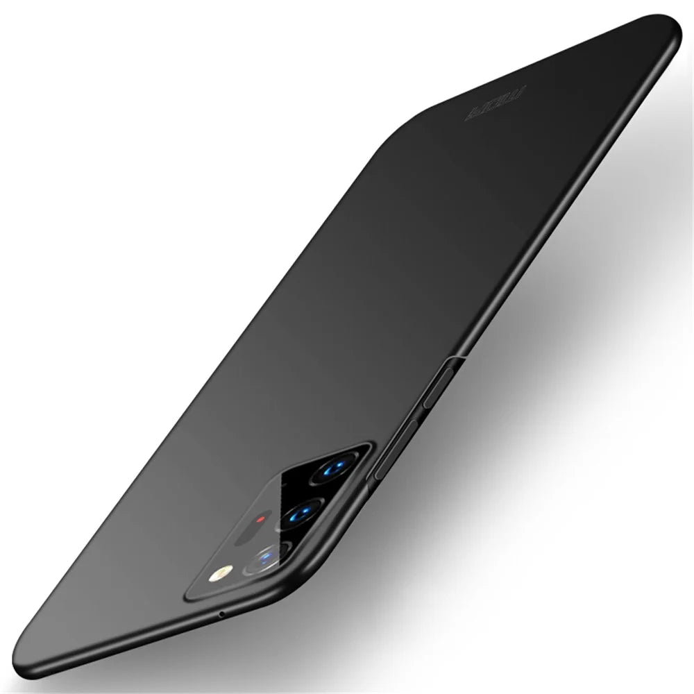 MOFI Shield Slim Frosted Hard PC Shell for Samsung Galaxy Note20 Ultra/Note20 Ultra 5G - Black - 1