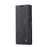 CASEME 013 Series Simplicity Auto-absorbed Leather Shell Wallet Case for Samsung Galaxy Note20/Note20 5G - Black - 3