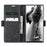 CASEME 013 Series Simplicity Auto-absorbed Leather Wallet Case for Samsung Galaxy Note20 Ultra/Note20 Ultra 5G - Black - 2