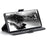 CASEME 013 Series Simplicity Auto-absorbed Leather Wallet Case for Samsung Galaxy Note20 Ultra/Note20 Ultra 5G - Black - 3