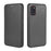 Carbon Fiber Skin Leather Auto-absorbed Shell for Samsung Galaxy A31 - Black - 2